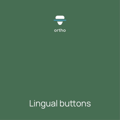 Lingual buttons
