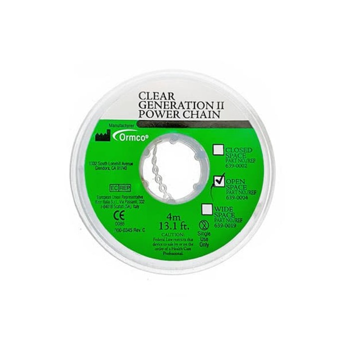 GENERATION II POWER CHAIN ΟΡΘΟΔΟΝΤΙΚΑ GENERATION II POWER CHAIN ΟΡΘΟΔΟΝΤΙΚΑ