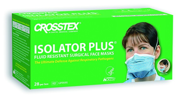 crosstex isolator plus n95